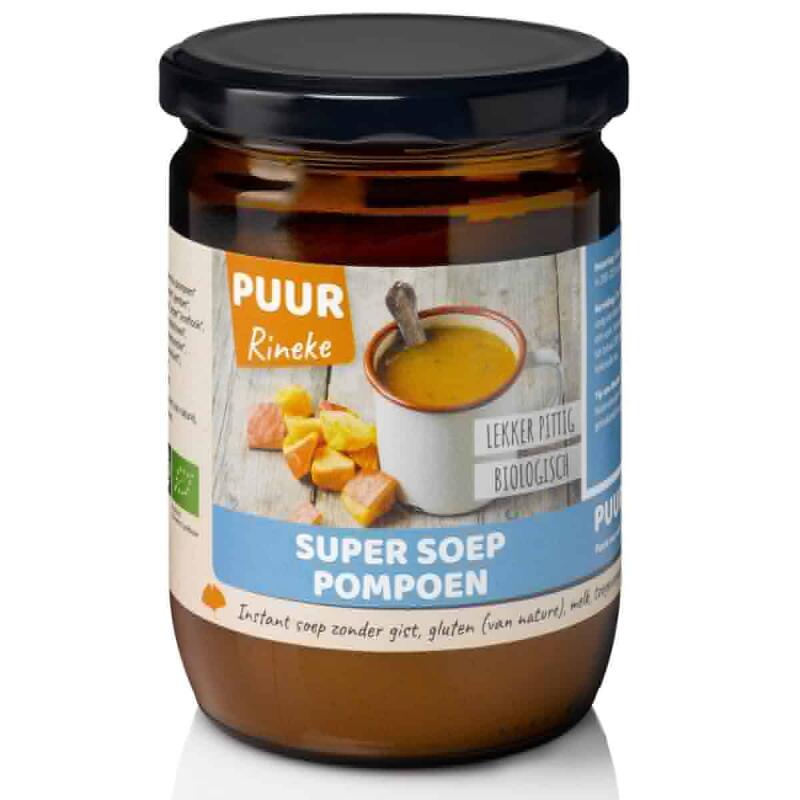 Super soep pompoen van Puur Rineke, 6 x 196 g